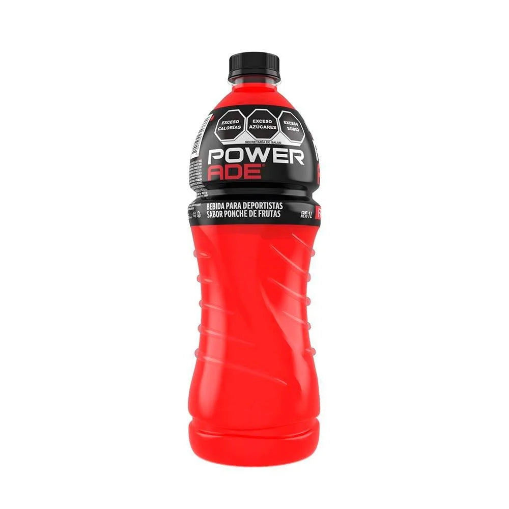 Bebida Para Deportista, Powerade Frutos Rojos 1 L